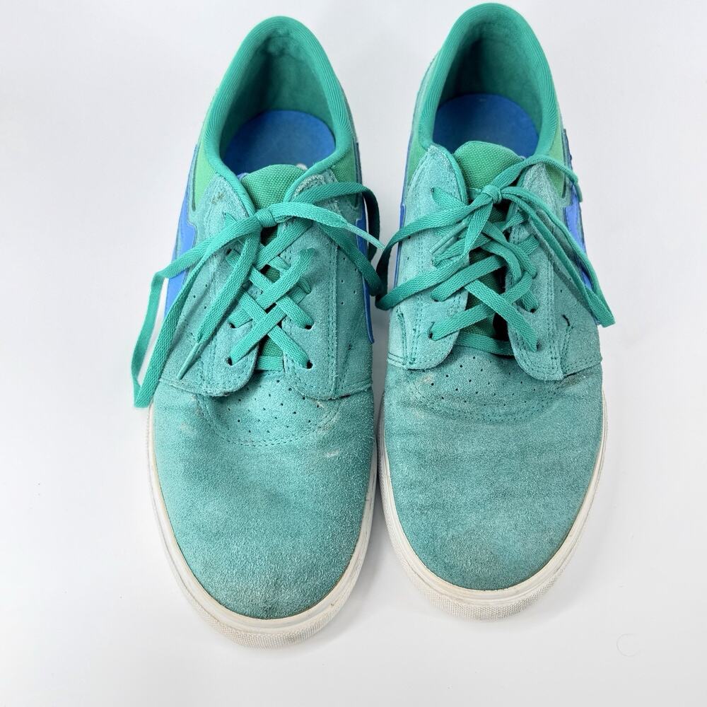 Lakai Griffin Skate Shoes Men’s 12 Mint Green/Blue Sk8core Indie
